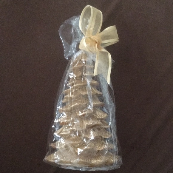 NWT: Christmas Tree Candle With Gutter - Picture 7 of 11